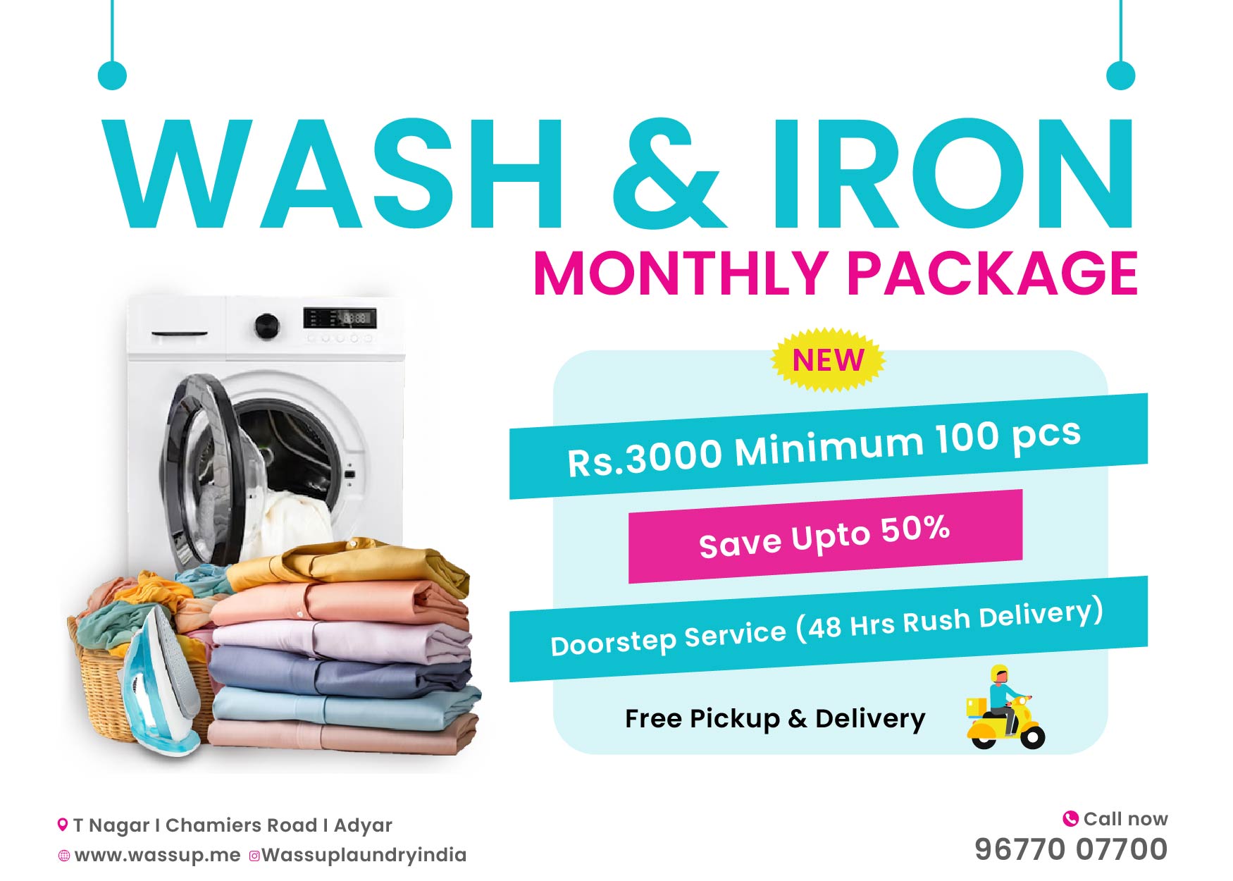 wash & dry cleaning offers